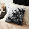 Him Band Ville Valo Singer Cushion Cover Pillowcase Upholstery Sofa Throw Pillow Home Decor Pillowcas
