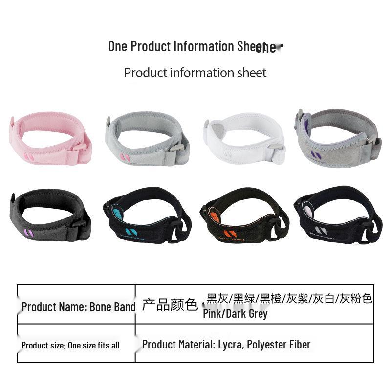 Patella Strap Meniscus Knee Support Compression Sleeve for Running & Jump Rope - Unisex Shock Absorption Protective Gear for Sports