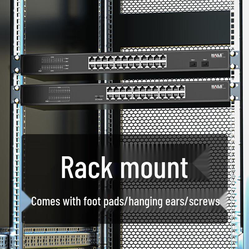 HAILE 24-Port Gigabit Managed Ethernet Switch