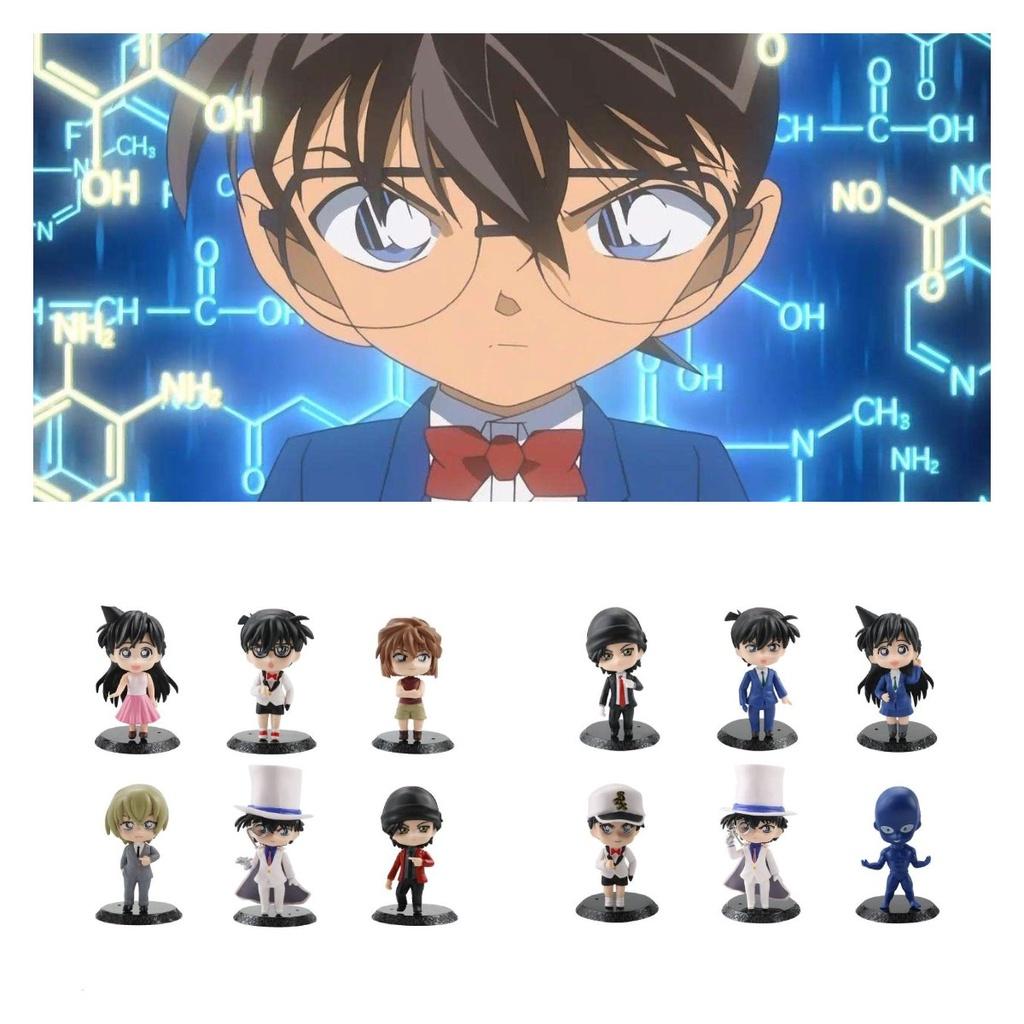 Premium 2nd Gen Detective Conan Action Figures Set Of 6 Models