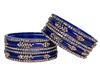 Bangles Set for Women | Zirconwork Bangles | Glass Bangles for Festivals and Occasions, Traditional Glass Bangles