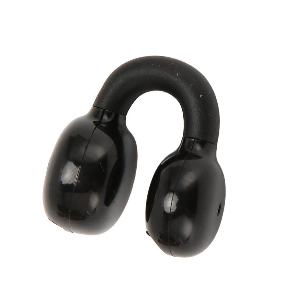 Bluetooth Clip On Earphones HiFi Stereo Noise Cancelling Waterproof Clip On Open Ear Headphones for Sports Music Calling