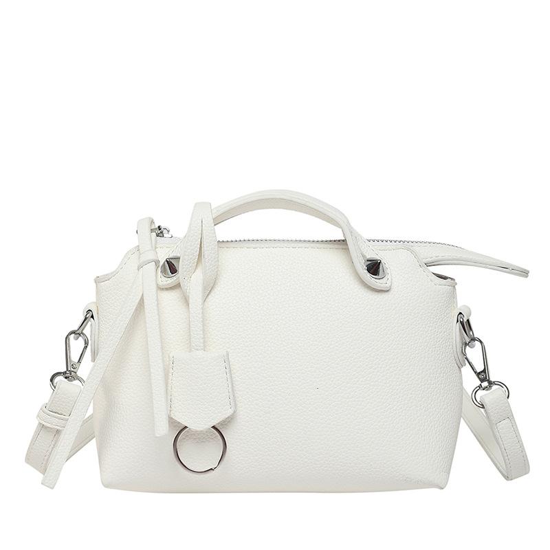 Fashion Korean personalized Spice Girl style portable pillow bag female casual foreign style simple style solid color messenger bag bag