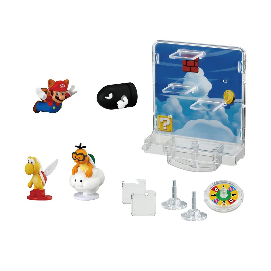 Epoch Co., Ltd. EPOCH Super Mario Balanced World Game + Aerial Stage Toy Game for Ages 4 and Up Number of Players: 1 To 4 EPOCH
