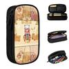 Cute Deltarune TV Tenna Video Game Pencil Cases Pencilcases Pen for Student Big Capacity Bags Students School Gifts Stationery