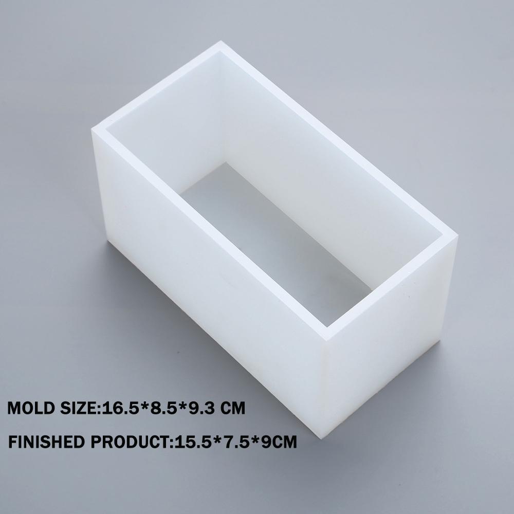 10cm/4" Large Cube Resin Mould Square Silicone Mold Epoxy Resin Casting Mould For DIY Paperweight Specimen Making Tool Supplies