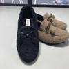 Old Beijing Cloth Shoes Women's Fluffy Shoes Winter Outer Wear Piled Thickened Lazy Women's Shoes Winter Foreign Style Non-slip Mother Shoes