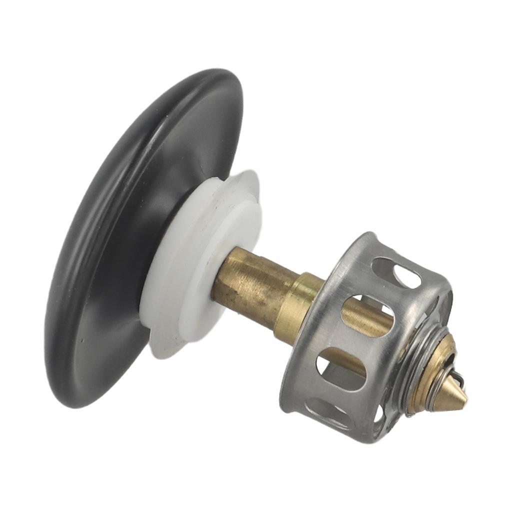 Brass Sink Drain with Filter Basket for Easy Installation and Compatibility