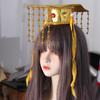 Dynastie Tang Koruna čínského císaře Han dynastie Hanfu Cosplay čelenka pro styling vlasů
