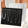 1PC, Necklace Display Board, suitable for showing and selling as well as storing bracelets, anklets, necklaces and chains.