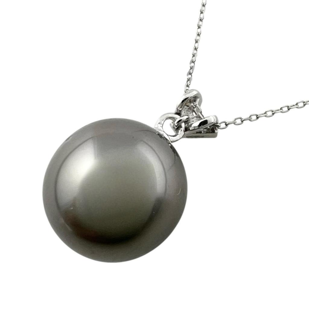 Necklace Silver Women Pearl used