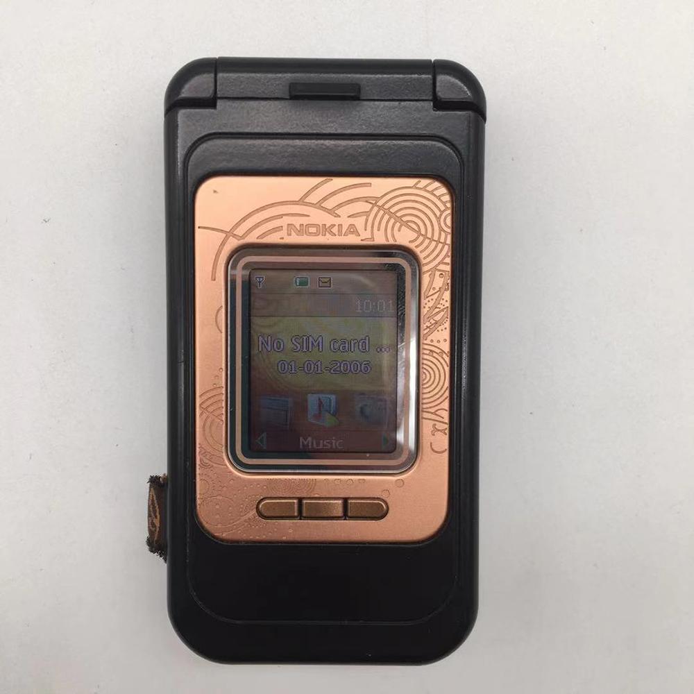 Zrenovovaný originální odblokovaný mobilní telefon Nokia 7390 s 1 SIM kartou