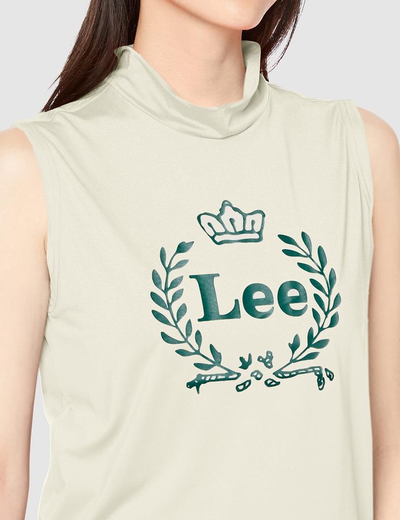 Lee Tight Mockneck Size M T-Shirt, Women's, White,