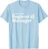 Assistant to the Regional Manager Graphic Print Cotton Short Sleeve TShirt Casual Tee