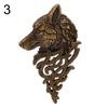 Vintage Women Men Wolf Lapel Brooch Pin Collar Jewelry Shirt Jeans Jacket Badge