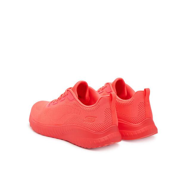 Skechers Bobs Squad Chaos-Cool Rythms 117216/NCOR Koralowy Sneakers