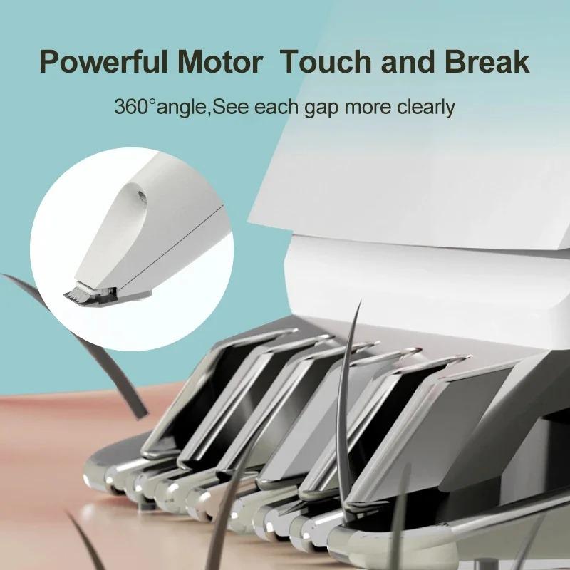 Cat Foot Shaver Dog Electric Groomer Trimmer with Led Lamp Usb Pet Cat Dog Face Foot Ear Hip Hair Paw Shaver Dog Grooming Tools