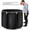 Above Ground Pond Canvas Fish Pond Pool Round Thickening Koi Pond Tank PVC Fish Pond Pool Above Ground with Durable Framed for