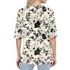 Shirts For Women Trendy V Neck T Shirts Casual Printed Blouse Half Sleeve Tops For Women