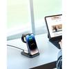 Foldable Wireless Charger for Multiple Devices 3 in 1 Wireless Charging Station for Travel, Compatible with iPhone 16 15 14 13 12 11/Pro/XR, Charging