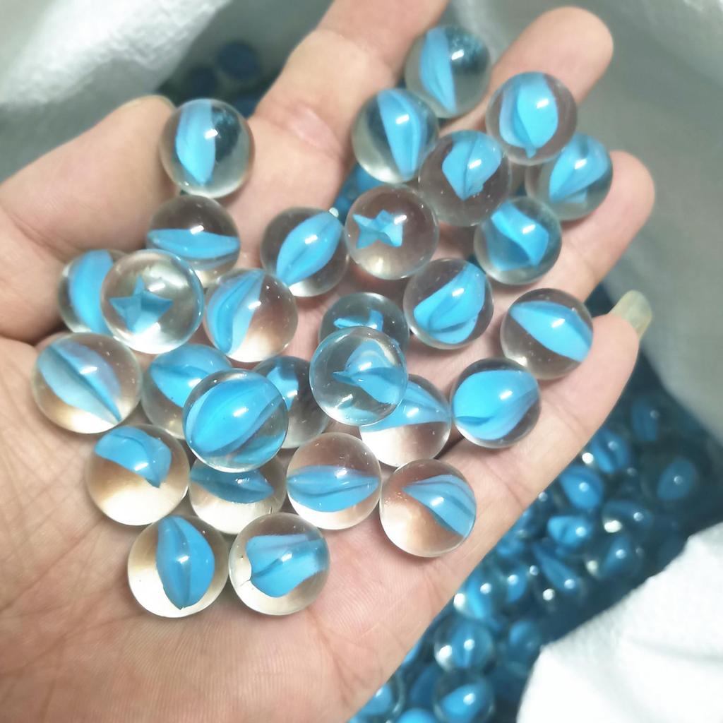 Glass Marbles Set for Games & Decoration - Sizes 14/16/19/25mm