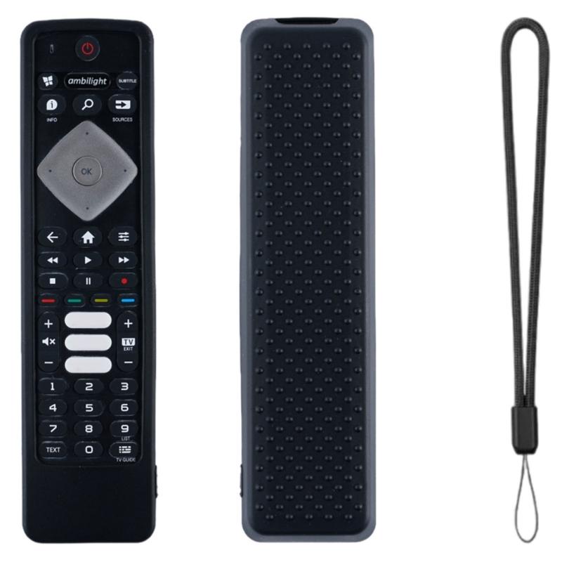 Silicone Remote Guard Anti Drop Design Nonslip Texture Seamlessly Button Alignment Easy Wipe Clean for 70PU 43PU YK463