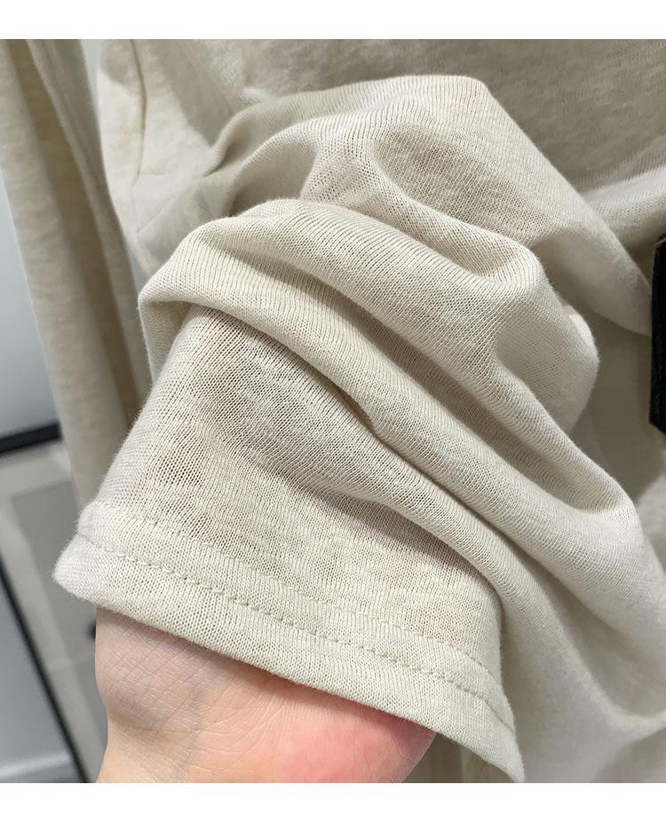 French Transparent Pleated Trumpet Sleeve Blouse - New Sweet & Spicy Women's Top