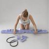 Pilates board interactive strength calisthenics stretching fitness cardio pilates resistance bands nova mat