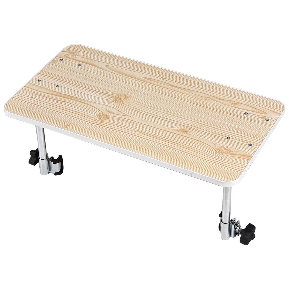 

Съемный деревянный поднос для инвалидной коляски, обеденный стол, прочный стол для инвалидной коляски, аксессуары для подноса на коленях