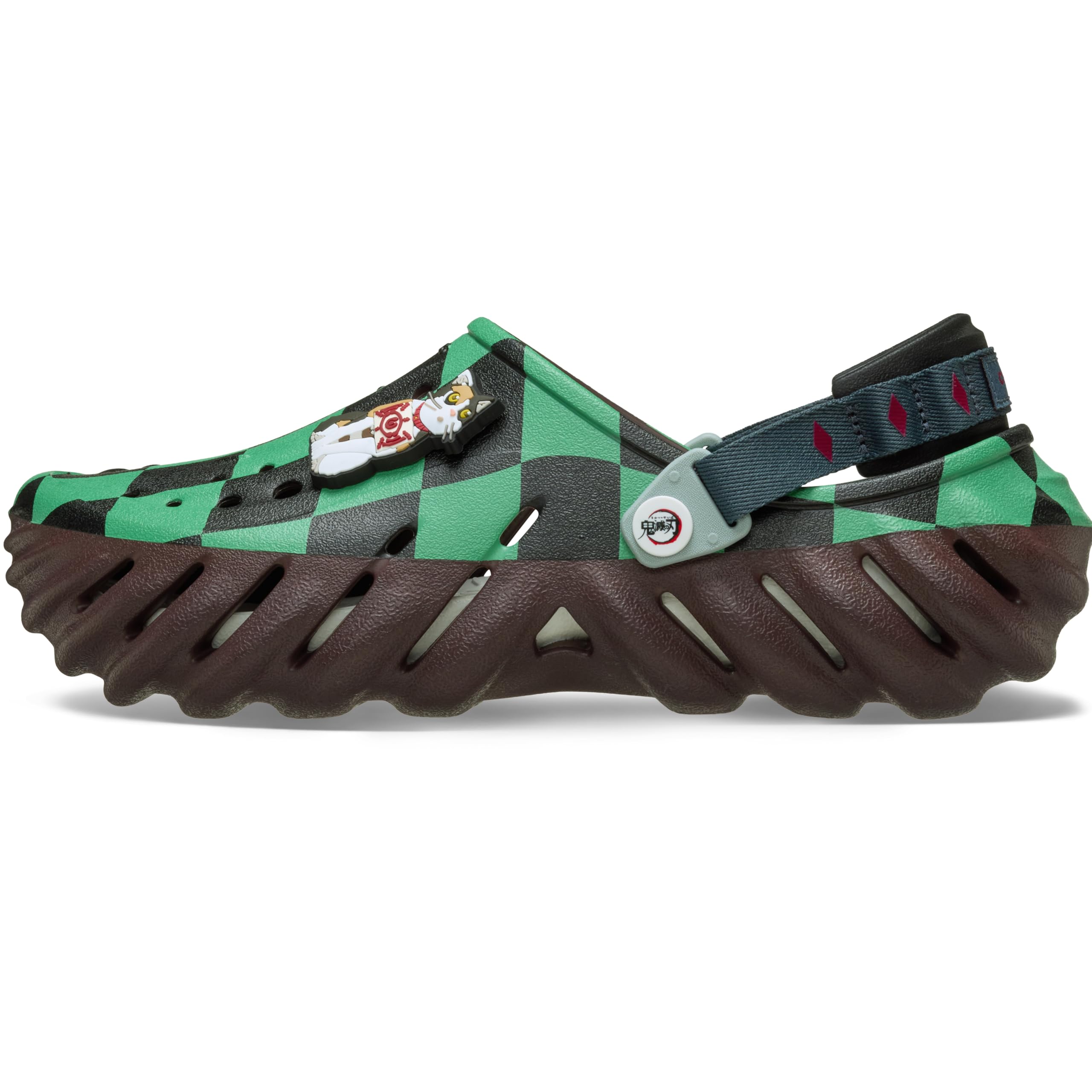 

Crocs Kimetsu no Tanjiro Echo Размер 26 см Клинок, рассекающий демонов Клоги, Мульти,