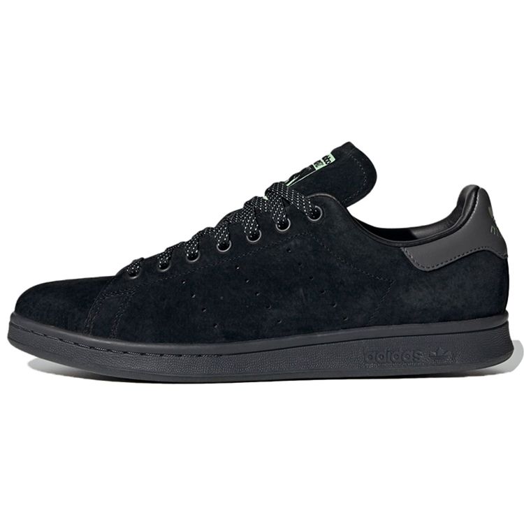 

Adidas Stan Smith Монохромные черные кроссовки унисекс Core-Black Grey-Six Blush-Green FW2640