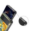 Goldfish Swimming Hard PC Phone Case For Samsung Galaxy Z Flip 7 6 5 4 Black Cover For Galaxy Z Flip 3 Foldable Shell Fundas Bag