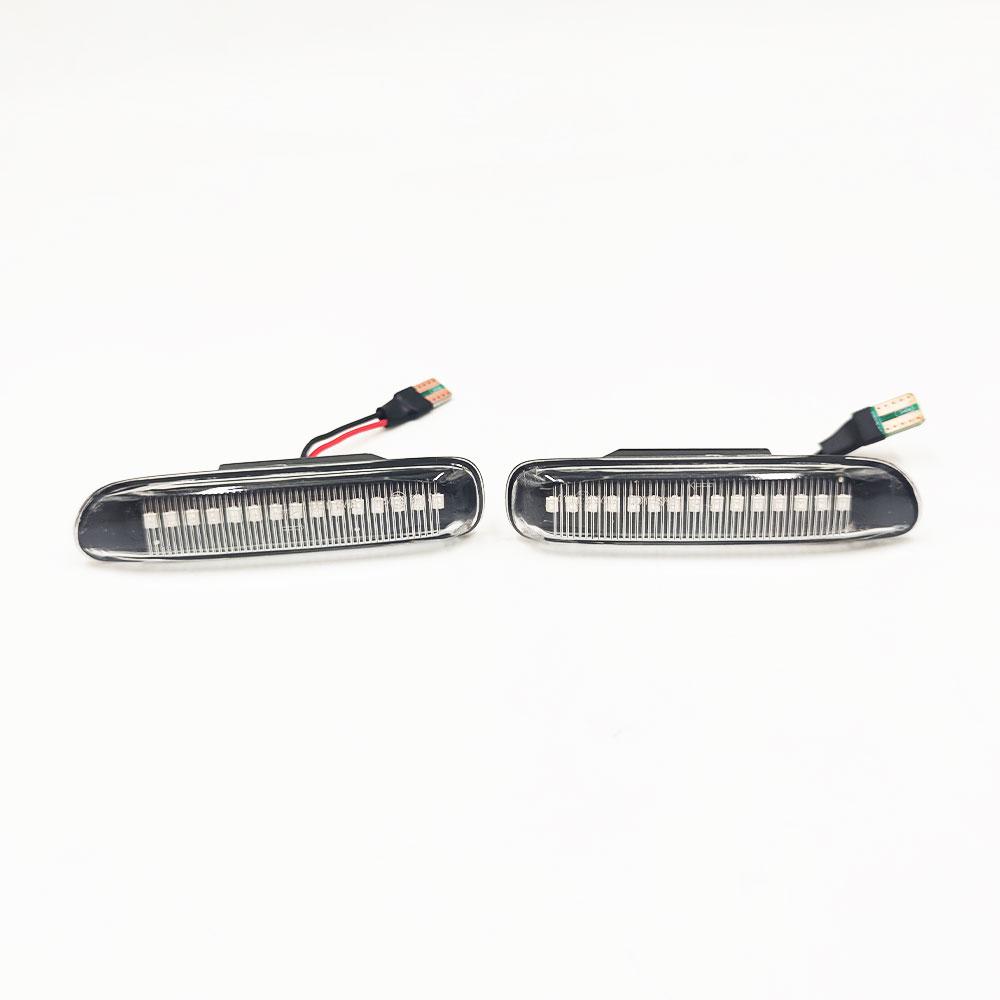 LED Dynamic Side Marker Turn Signal Blinker Flowing Water Blinker Light for BMW E46 3er Limo Coupe Compact Cabriolet