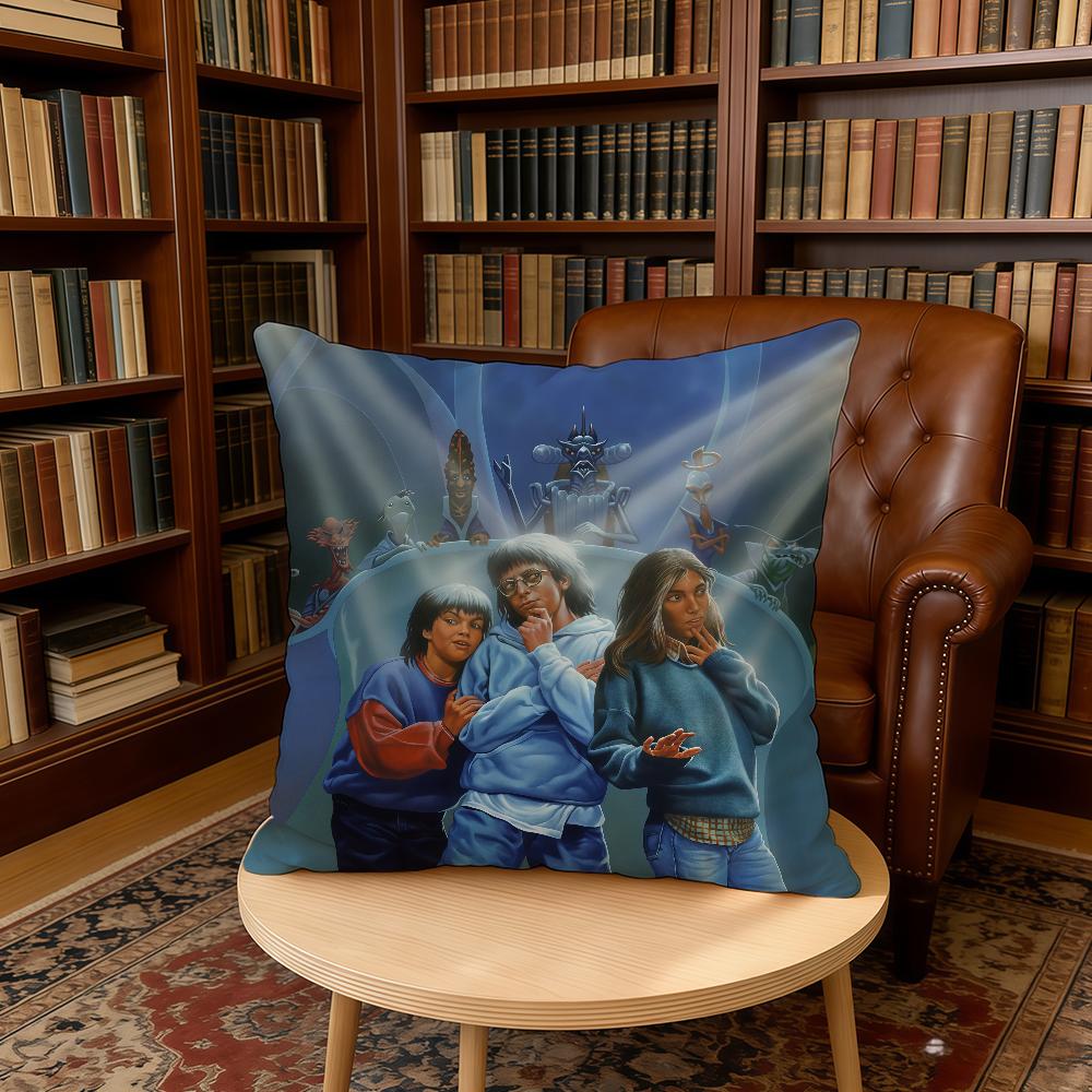 Book My Teacher Is an Alien Cushion Cover Home Office Birthday Anniversary Gifts Soft Skin Friendly Cushion Cover