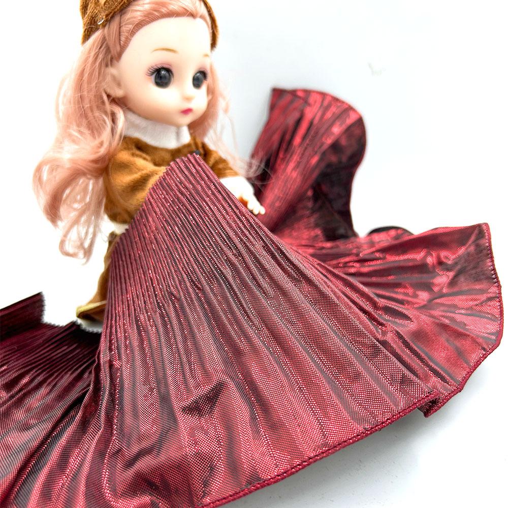 Metalická Lesklá Krajka Lemování Velká Vlna Stužka Tkanina Navržená Velkou Značkou Skládaná Síťovina Organza DIY Styling Šití Móda Volán