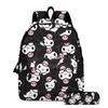 Anime Cartoon Kuromi Two-Piece Backpack Yugui Dog Kt Cat Primary School Bag Children'S Backpack
