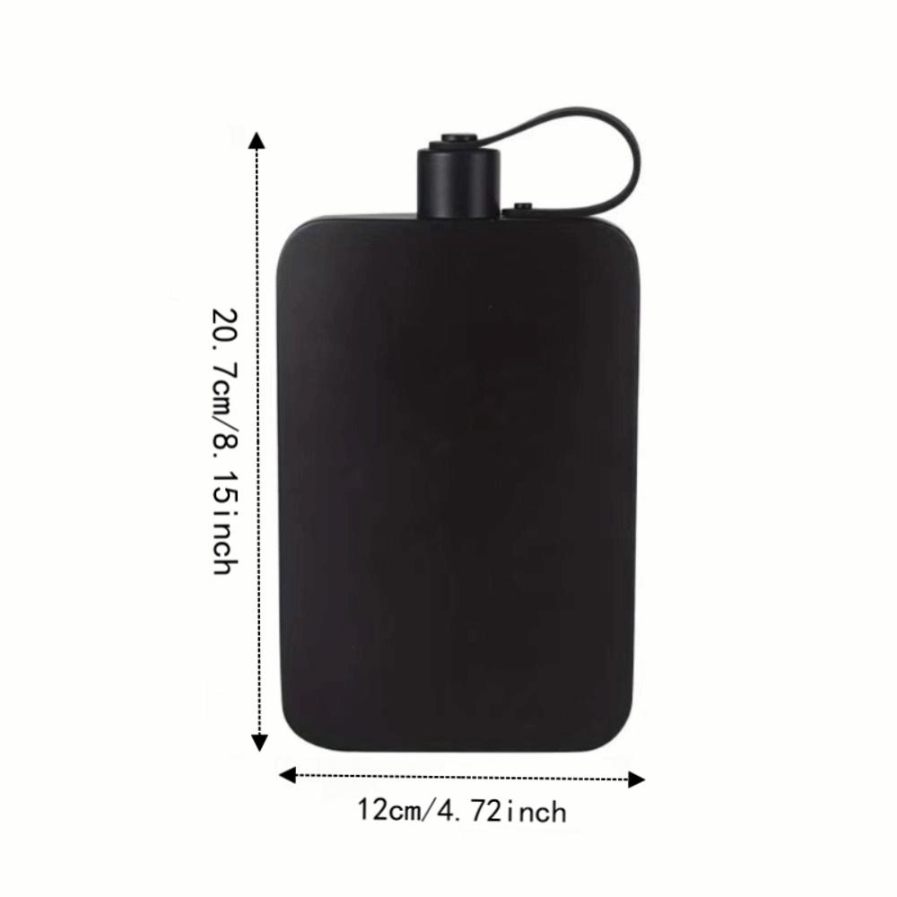 Large Capacity Wine Flask 500ml Whiskey Bottle Practical Portable Hip Flask  Outdoor Use