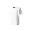Originals Trefoil Reflective Cross Pattern Short Sleeve T-Shirt Men Tops White BQ3054