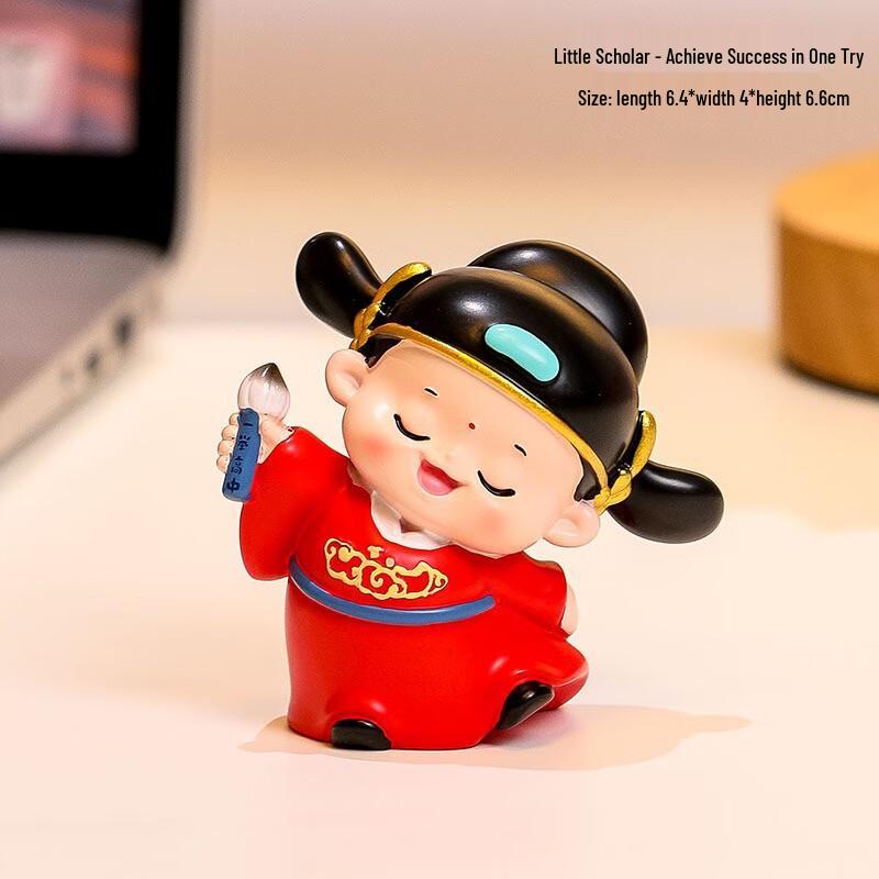 

Inspirational Little Scholar Resin Ornament Set