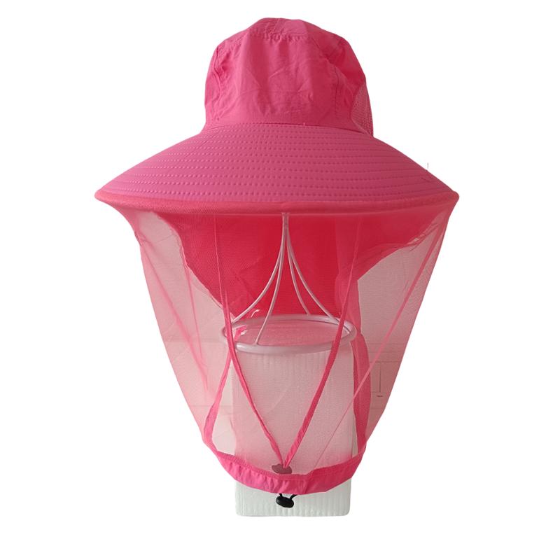 1pc Women and Men's Bucket Hat Anti Mosquito with Net Mesh for Summer Outdoor Breathable Fishing Gardening Hat