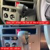 RHD For TOYOTA ROOMY    2024 Car leather gear Head Knob Gear Shift Collars Handbrake Cover interior  Accessories