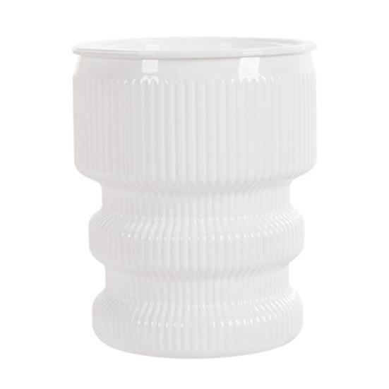 

Self Watering Flowerpot with Transparent Bottle and Water Level Indicator for Indoor Plants Self-Absorbing S білий