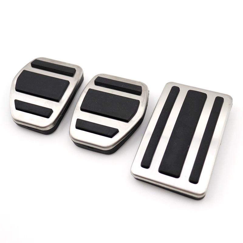Non-Slip Decorative Pedals for Peugeot 508: Accelerator, Brake & Footrest
