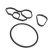 Engine Oil Filter Housing Gasket Kit 11428643758 Rubber Oil Cooler Seal Replacement for PEUGEOT 208 2012 To 2019
