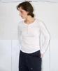 MILLO WOMEN Tape Henley Neck T-Shirt [Ivory]
