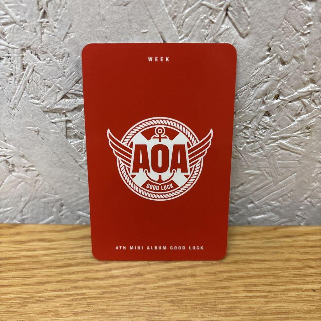 [USED] AOA 4th Mini Album Good Luck with Trading Card