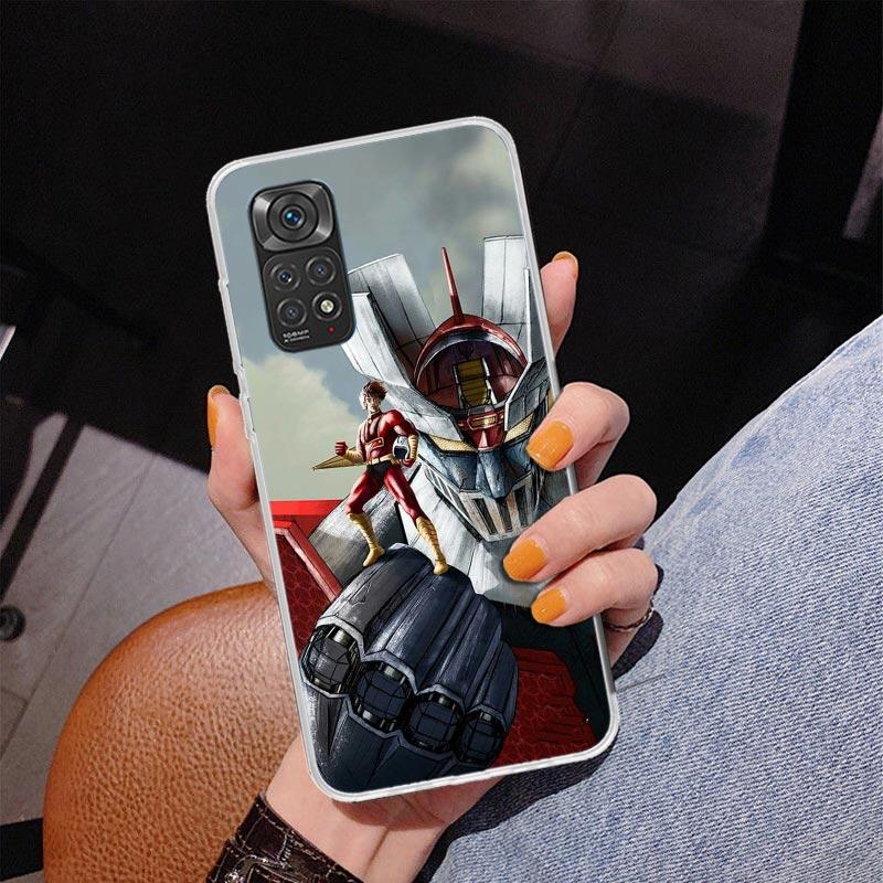 Manga Mazinger Z Anime Phnoe Case for Phnoe Case for Xiaomi Redmi Note 15 14 14S 13 Pro Plus 12 12S 11S 11E 10S 10 11T 5G Unique