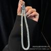 Phone Lanyard Colorful Dopamine Rhinestone Phone Chain Wrist Style High-End Fashion Versatile Hanging Decoration Wholesale