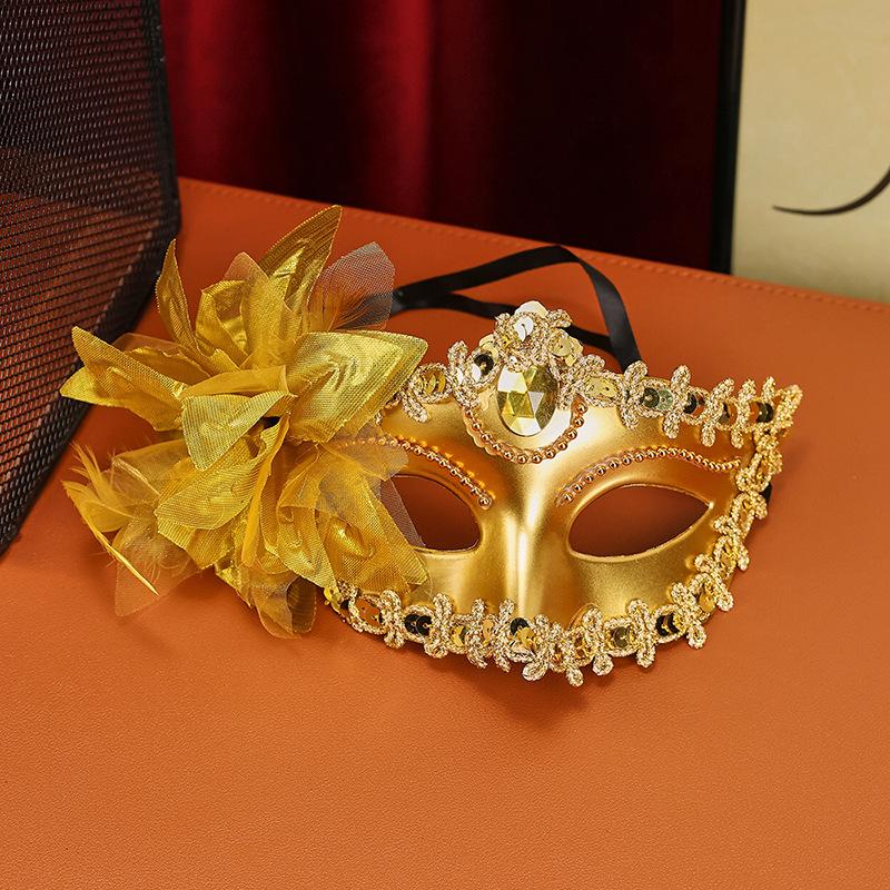 Halloween Prinzessin Maske Maskerade Große Lilie Maske Party Prinzessin Sexy Dress Up Maske