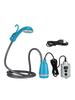 Tomshoo Portable Camping Shower Outdoor Camping Shower Pump Rechargeable Shower Head Outdoor Traveling Equipment Hiking Supplies